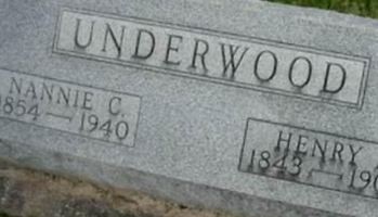 Nannie C. Underwood Nannie C. Underwood