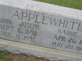 Nannie Caldonia Burchfield Applewhite