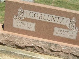 Nannie E. Threwitts Coblentz Nannie E. Threwitts Coblentz