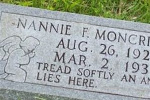Nannie F. Moncrief Nannie F. Moncrief