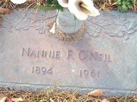 Nannie F. O'Neil