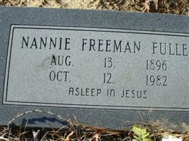 Nannie Freeman Fuller
