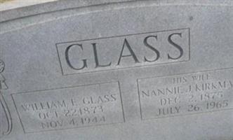 Nannie J. Kirkman Glass