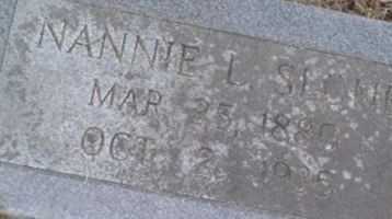Nannie L Slone