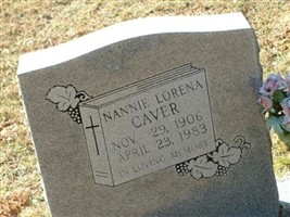 Nannie Lorena Caver Nannie Lorena Caver