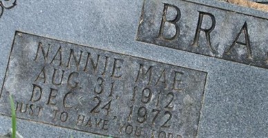 Nannie Mae Bradley