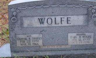 Nannie R Snipes Wolfe