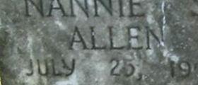 Nannie S. Allen