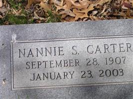 Nannie S Carter