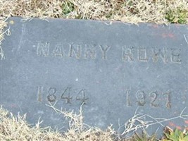 Nanny Rowe