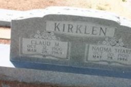 Naoma Ruth Sharp Kirklen Naoma Ruth Sharp Kirklen
