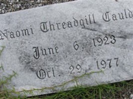 Naomi Threadgill Caulder Naomi Threadgill Caulder