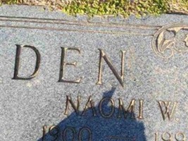 Naomi W. Durden Naomi W. Durden