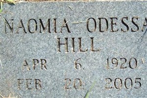 Naomia Odessa Hill Naomia Odessa Hill