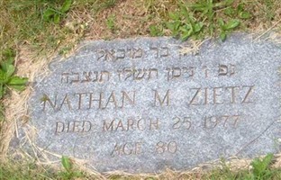 Nathan Zietz Nathan Zietz