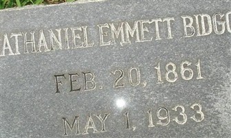 Nathaniel Emmett Bidgood Nathaniel Emmett Bidgood