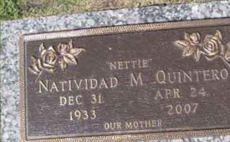 Natividad M. Quintero