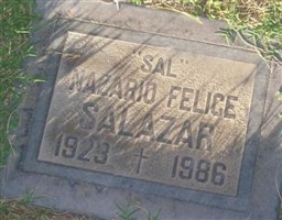 Nazario Felice "Sal" Salazar Nazario Felice "Sal" Salazar