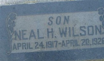 Neal Harvy Wilson Neal Harvy Wilson