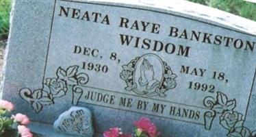 Neata Raye Bankston Wisdom