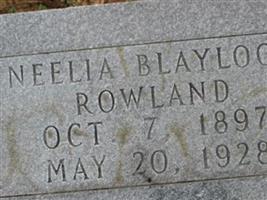 Neelia Blaylock Rowland