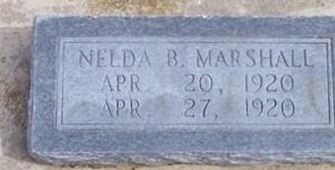 Nelda B. Marshall Nelda B. Marshall