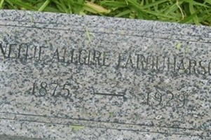 Nellie Allgire Farquharson Nellie Allgire Farquharson