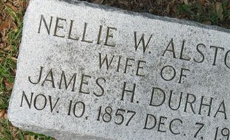 Nellie Alston Durham