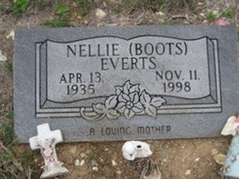 Nellie Jo "Boots" Flora Everts Nellie Jo "Boots" Flora Everts
