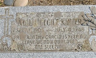 Nellie Cecile Kinzer Nellie Cecile Kinzer