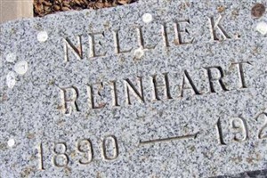 Nellie Katherine Widman Reinhart Nellie Katherine Widman Reinhart