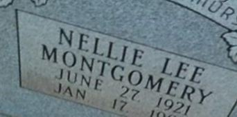 Nellie Lee Montgomery Nellie Lee Montgomery