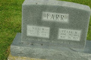 Nellie M. Graff Farr