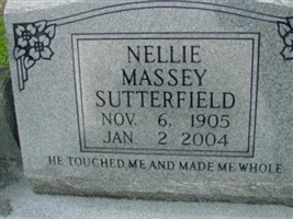Nellie Massey Sutterfield Nellie Massey Sutterfield