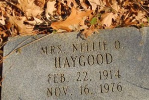 Nellie O. Haygood Nellie O. Haygood