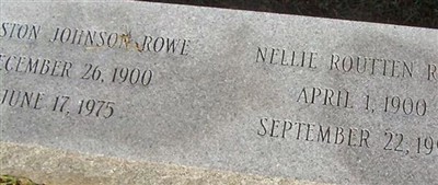 Nellie Routten Rowe Nellie Routten Rowe