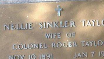 Nellie Sinkler Taylor