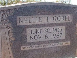 Nellie T Goree Nellie T Goree