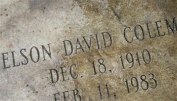 Nelson David Coleman Nelson David Coleman