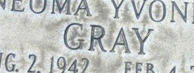 Neoma Yvonne Gray