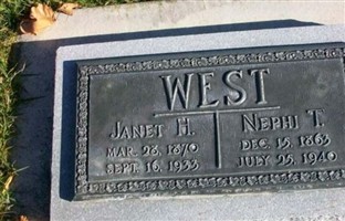 Nephi T West Nephi T West