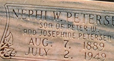 Nephi Waldemar Peterson Nephi Waldemar Peterson