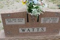 Neta Jane Boyer Watts Neta Jane Boyer Watts