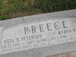 Neta K. Peterson Preece