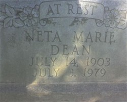 Neta Marie Dean