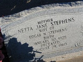 Netta Jane Stephens Netta Jane Stephens