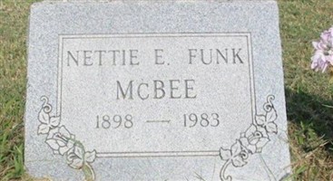Nettie E. Funk McBee