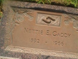Nettie Erma Gaddy Nettie Erma Gaddy