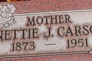 Nettie June H Carson Nettie June H Carson
