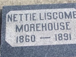 Nettie Liscomb Morehouse Nettie Liscomb Morehouse